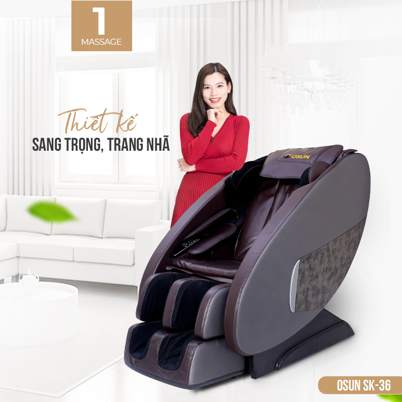 GHẾ MASSAGE TOÀN THÂN CAO CẤP OSUN SK - 36