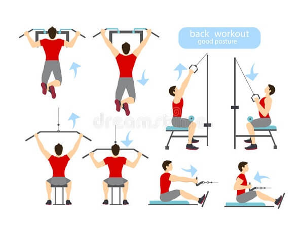 Tham khảo một số bài tập lưng xô cơ bản