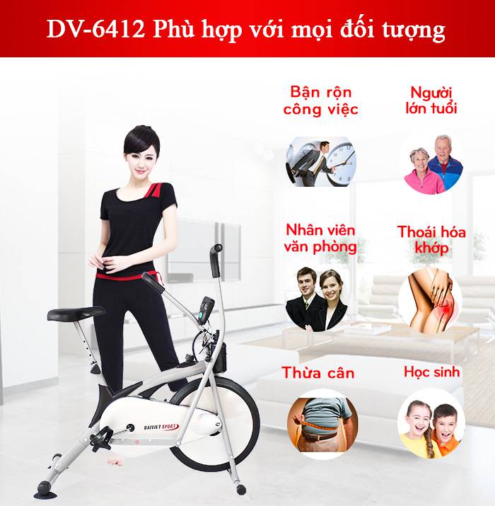Xe đạp tập thể dục giá rẻ tại TP Hồ Chí Min